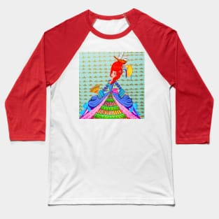 Rococo Lady at the Ball Baseball T-Shirt